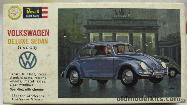 Revell 1/40 Volkswagen 'Bug' Deluxe Sedan - Master Modelers Club Issue, H952-59 plastic model kit